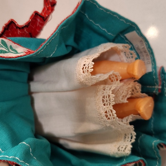 Denmark Dutch Girl Doll with braids with baby sleepy eyes jointed arms legs - Picture 8 of 9